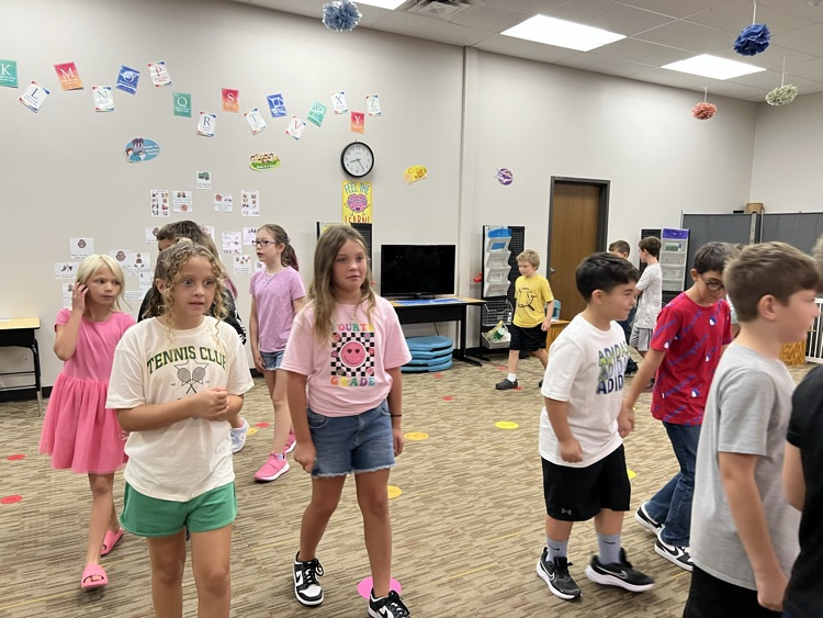 students talking 4th Cornwell 
