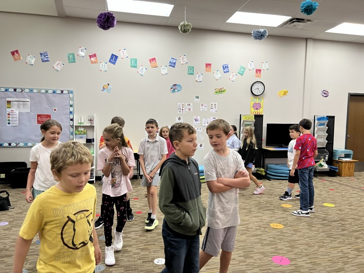 students talking 4th Cornwell 