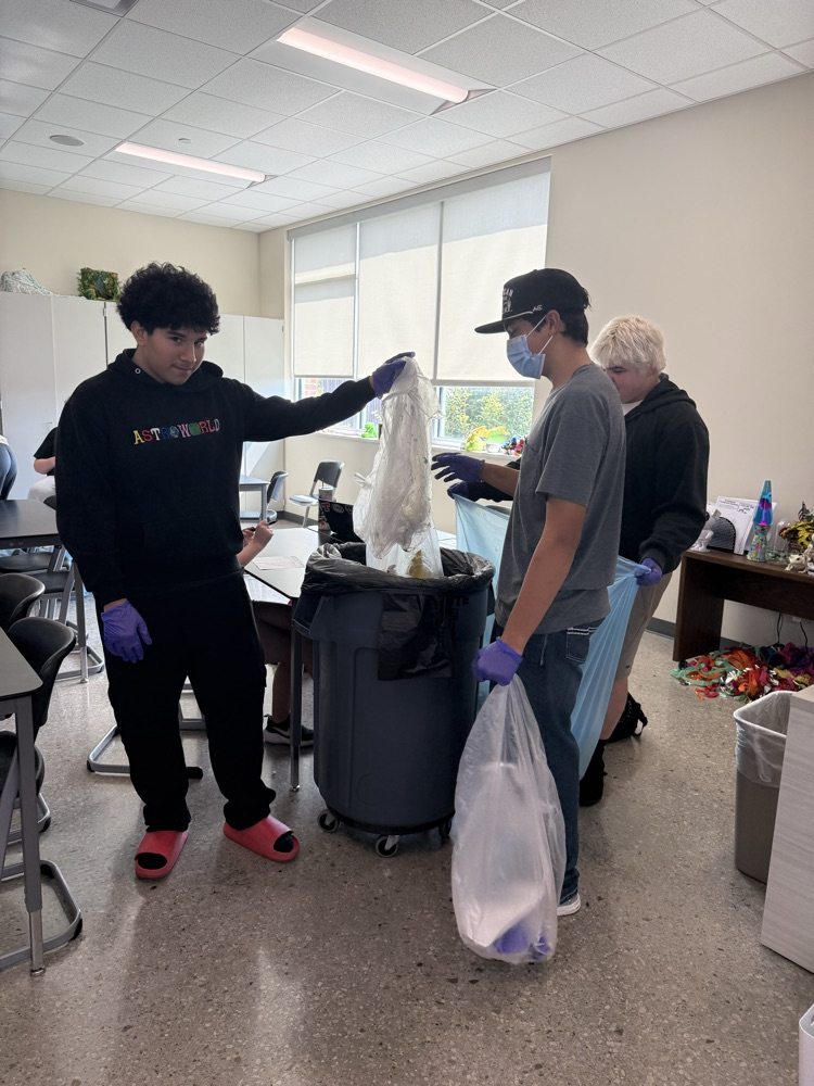 8th Hour Sorting Trash
