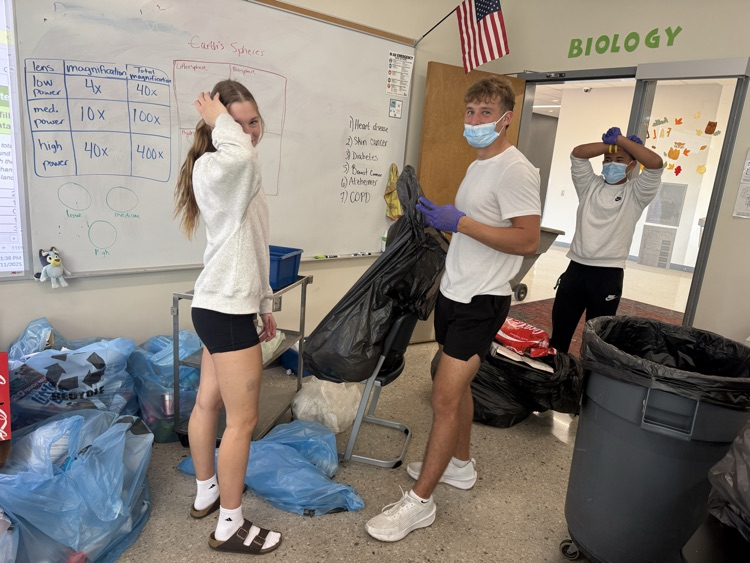 8th Hour Sorting Trash