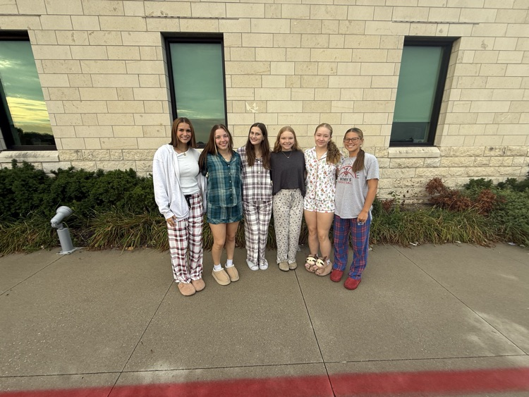 Students at the homecoming kickoff at TES 