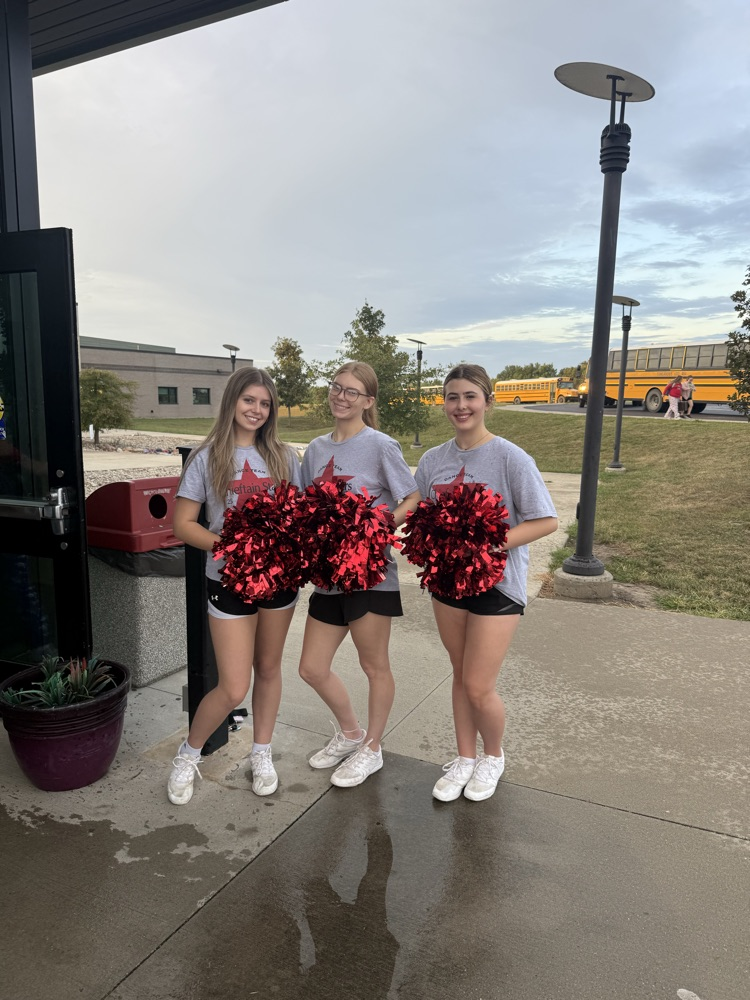 Students at the homecoming kickoff at TES 