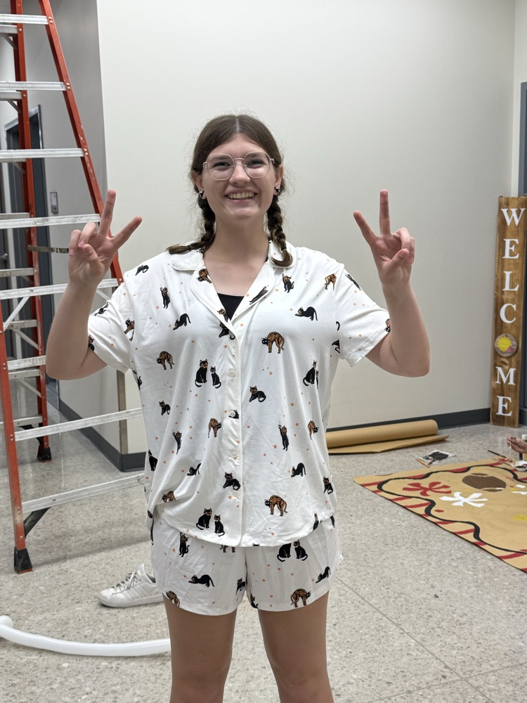 Student at Homecoming Stuco Lock-in 