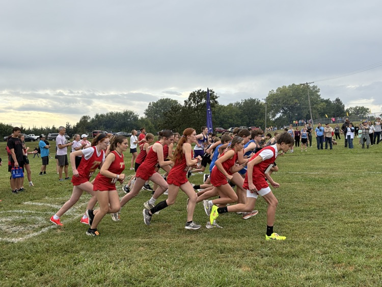 The beginning of the race.
