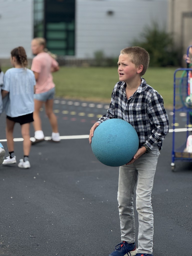Student playing