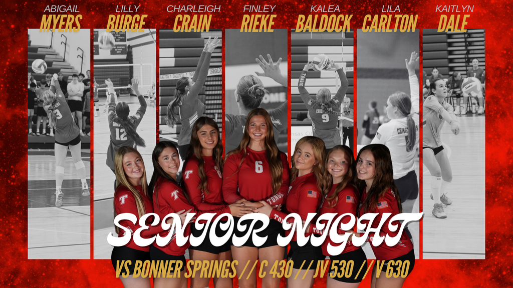 Senior night VB post