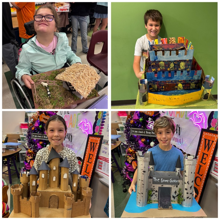 Mrs. Olsen’s 4th Grade Middle Ages Project