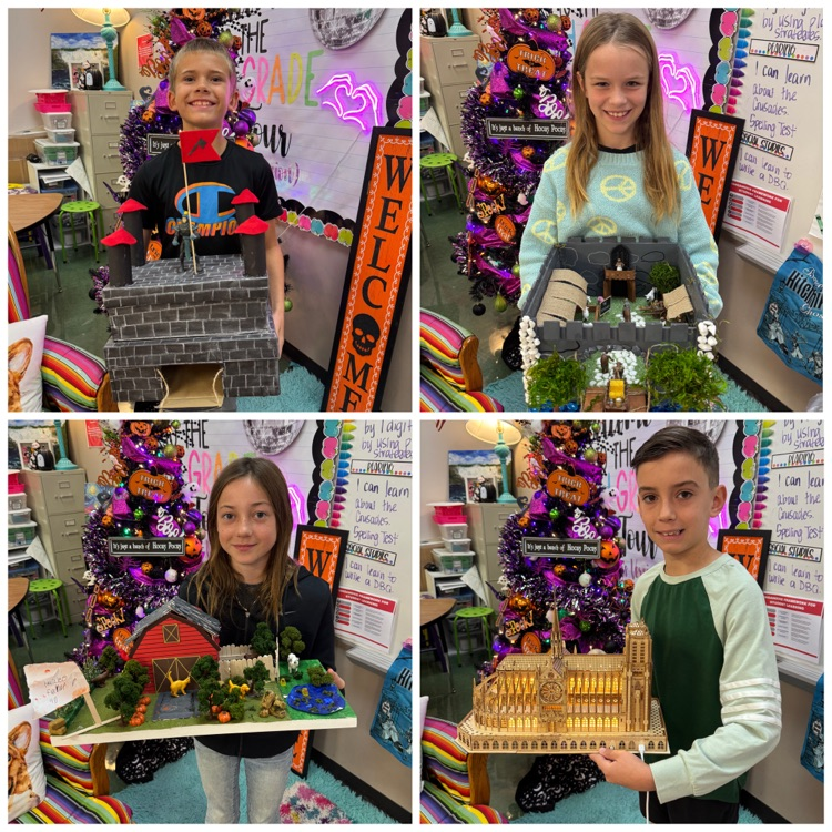 Mrs. Olsen’s 4th Grade Middle Ages Project