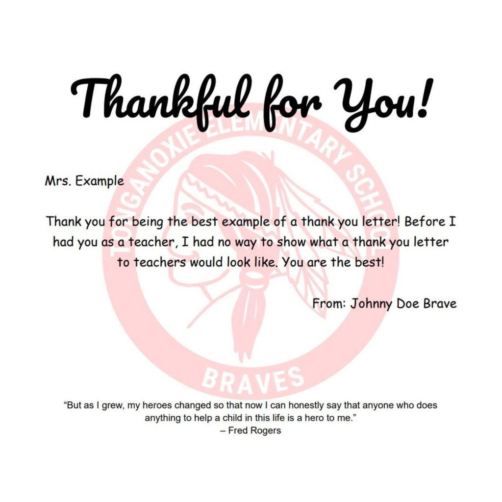 Thankful Certificate Example