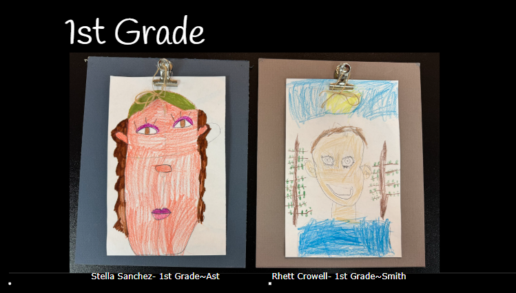 Self Portraits of Stella Sanchez and Rhett Crowell