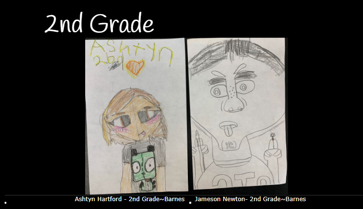 Self Portraits of Ashtyn Hartford and Jameson Newton