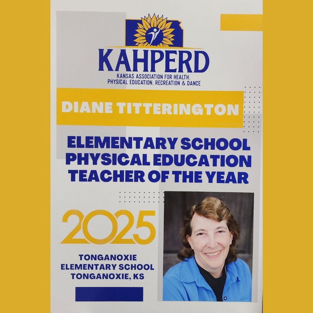Mrs. T KAHPERD PE Teacher of the Year