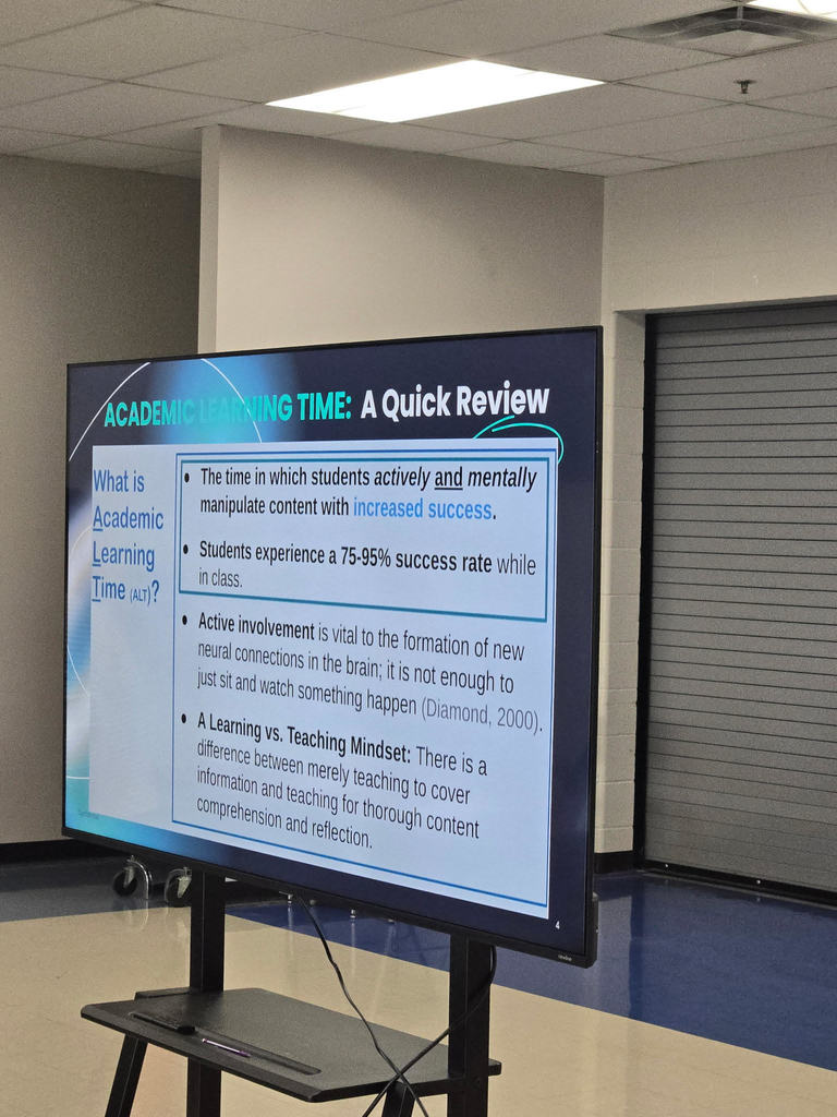 Wednesday early release professional development