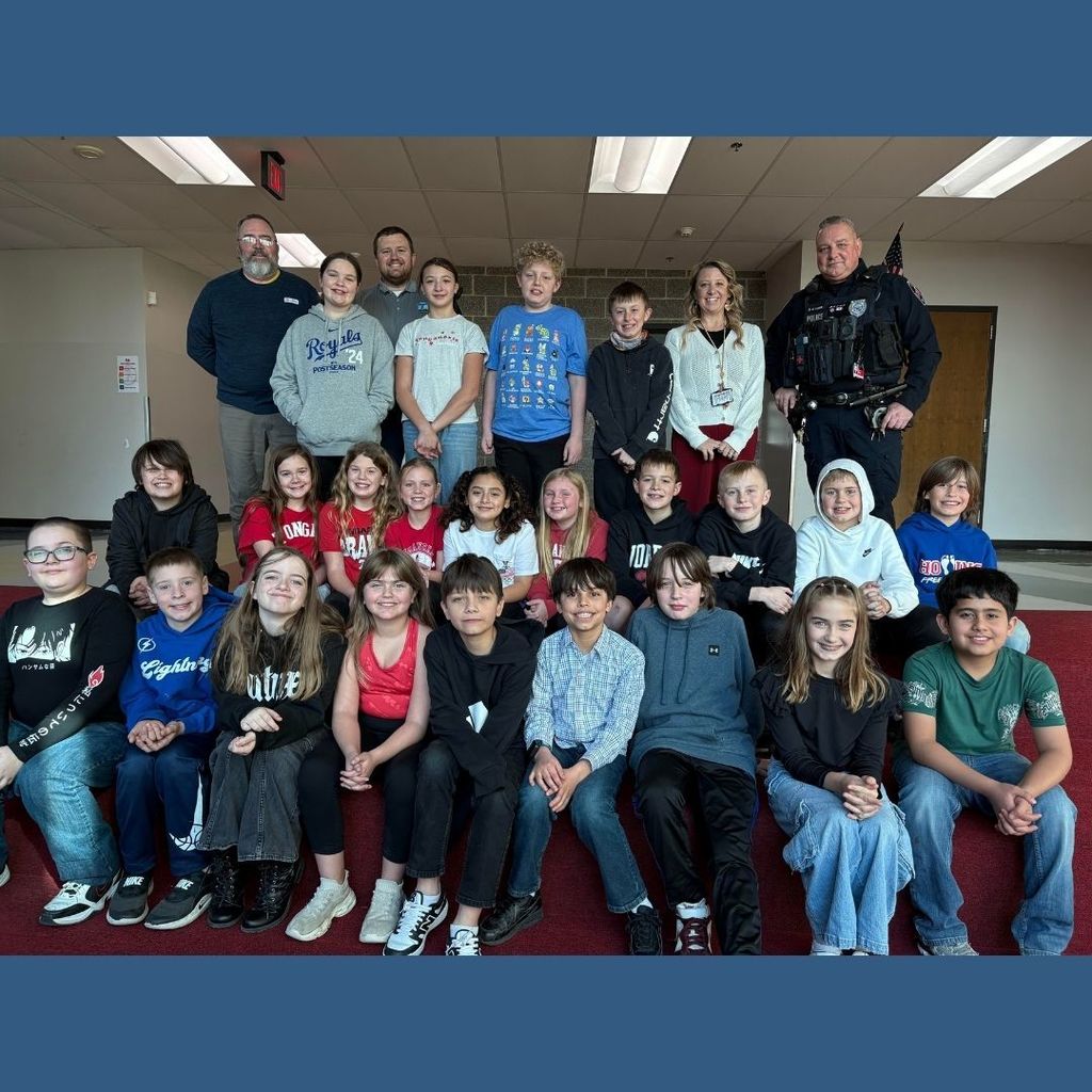 Pizza party with the Mayor