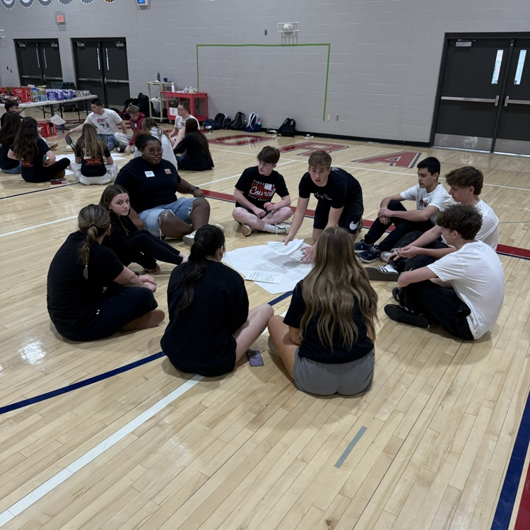 THS Stuco students at their League Conference