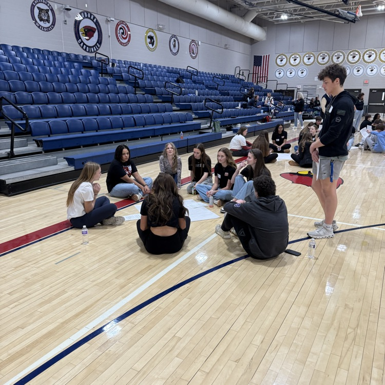 THS Stuco students at their League Conference