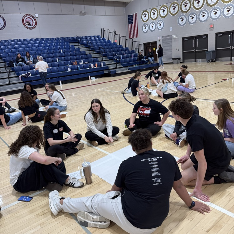 THS Stuco students at their League Conference