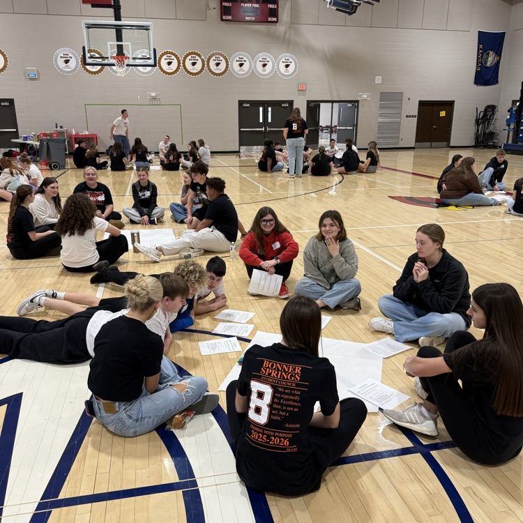 THS Stuco students at their League Conference