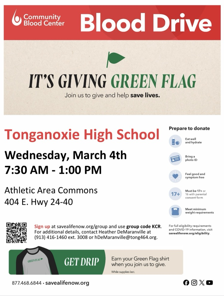 blood drive flyer. Wednesday March 4th 7:30-1:00