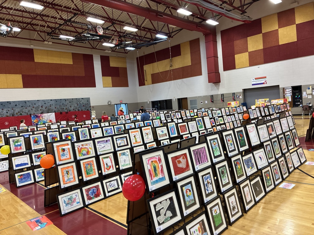 framed Artwork in gymnasium