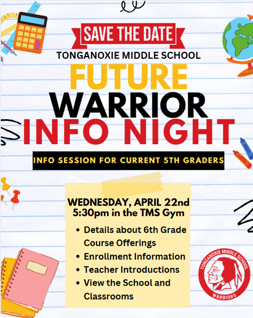 Future Warrior Info Night Flyer