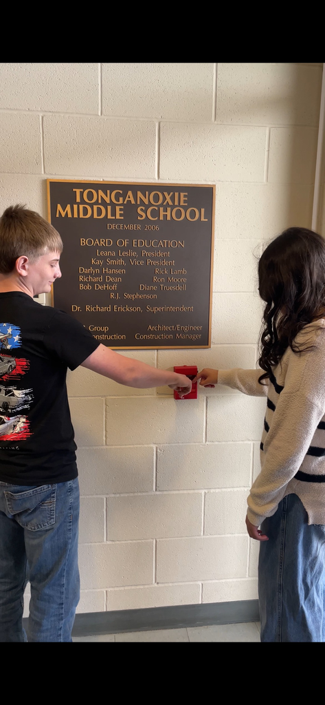 Our Principal for the Day winners got to take on a very important responsibility—helping with a fire drill! 🚨 