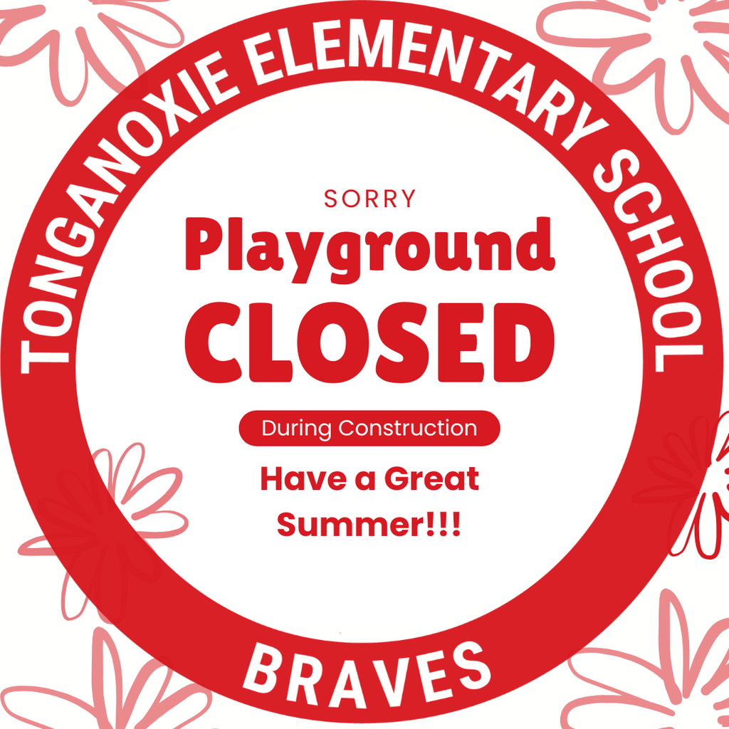 TES PLayground Closed for Summer