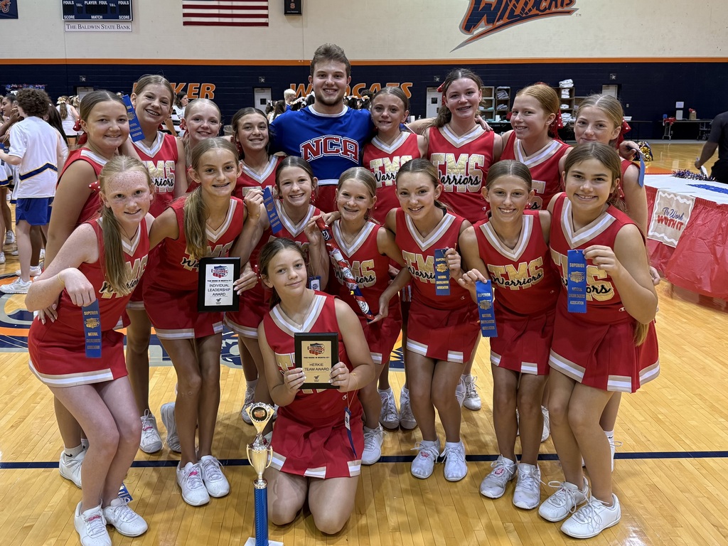Photos from TMS Cheer Camp!
