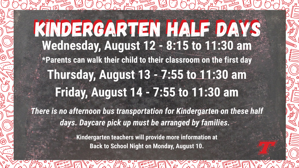 Kinder Half Days