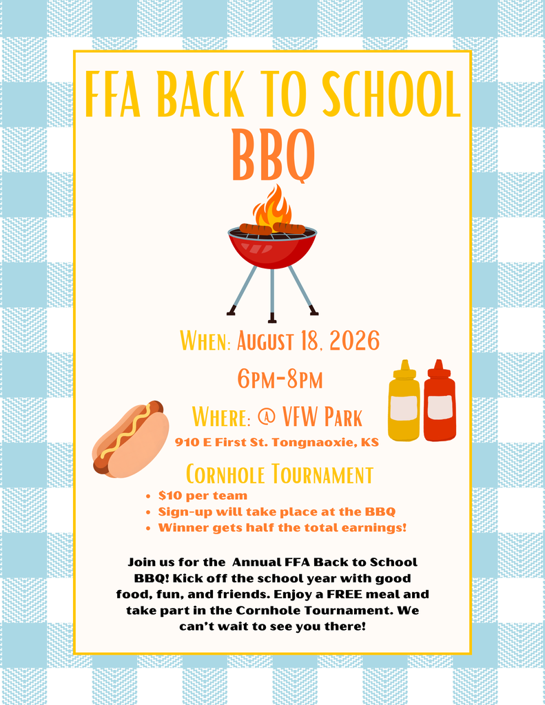 Join us tomorrow, August 18th,  for our Annual Back To School BBQ! Starting at 6 p.m. we will have FREE food and lots of fun for all of our current and new members! Everyone is encouraged to bring your family, friends, and community members. We will also be having a Cornhole Tournament, details for that are included on the flyer.  See you all tomorrow!