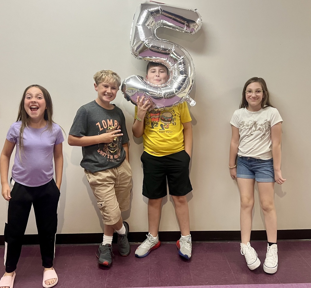 fifth day of fifth grade