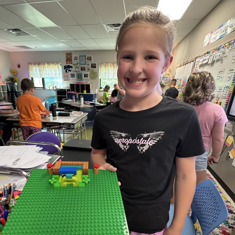Making the most out of indoor recess with Lego.