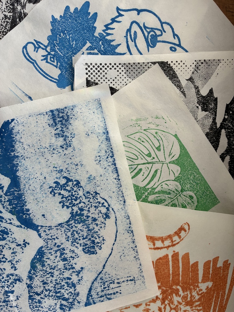 Woodblock prints
