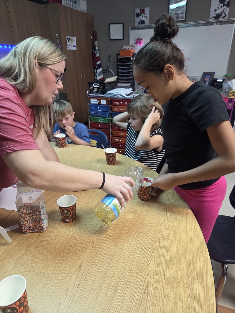 We are carefully measuring our water.