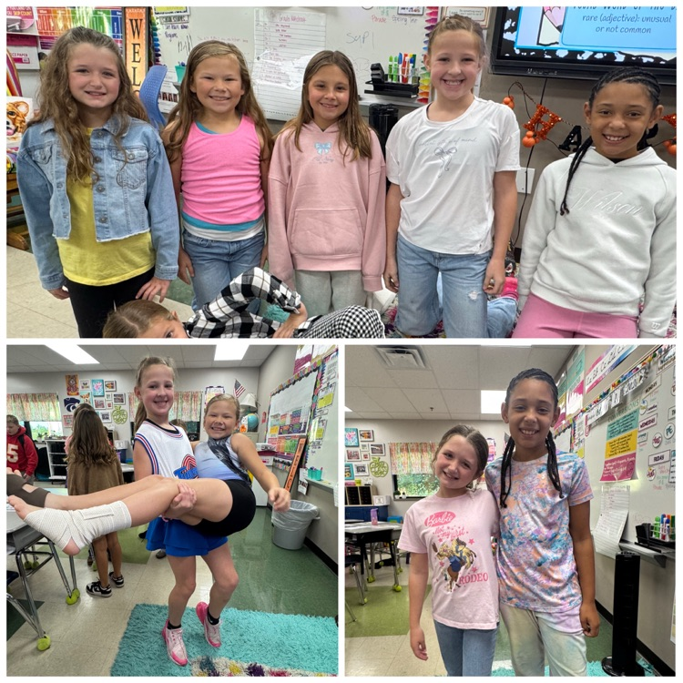 Mrs. Olsen’s 4th Grade for Homecoming Week