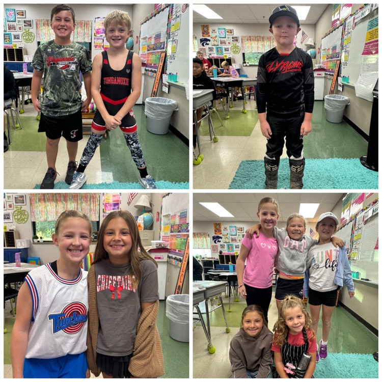 Mrs. Olsen’s 4th Grade for Homecoming Week