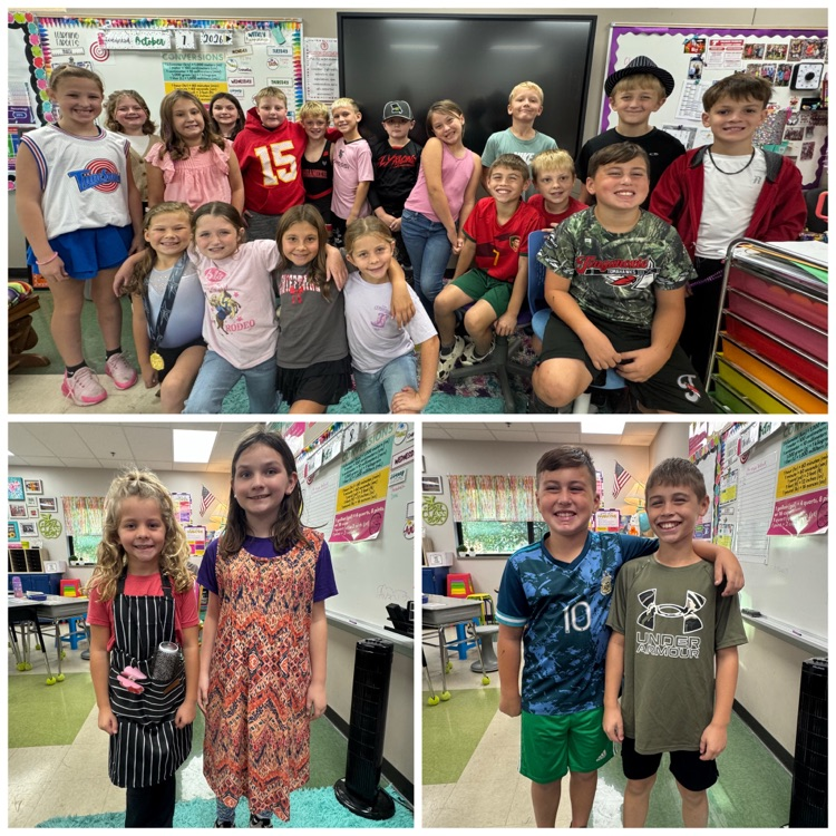 Mrs. Olsen’s 4th Grade for Homecoming Week