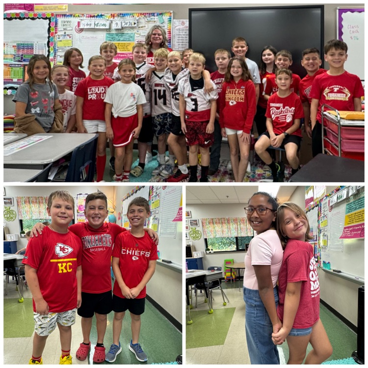 Mrs. Olsen’s 4th Grade for Homecoming Week