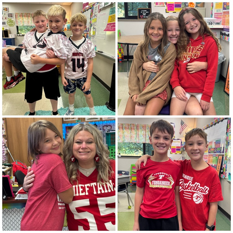 Mrs. Olsen’s 4th Grade for Homecoming Week