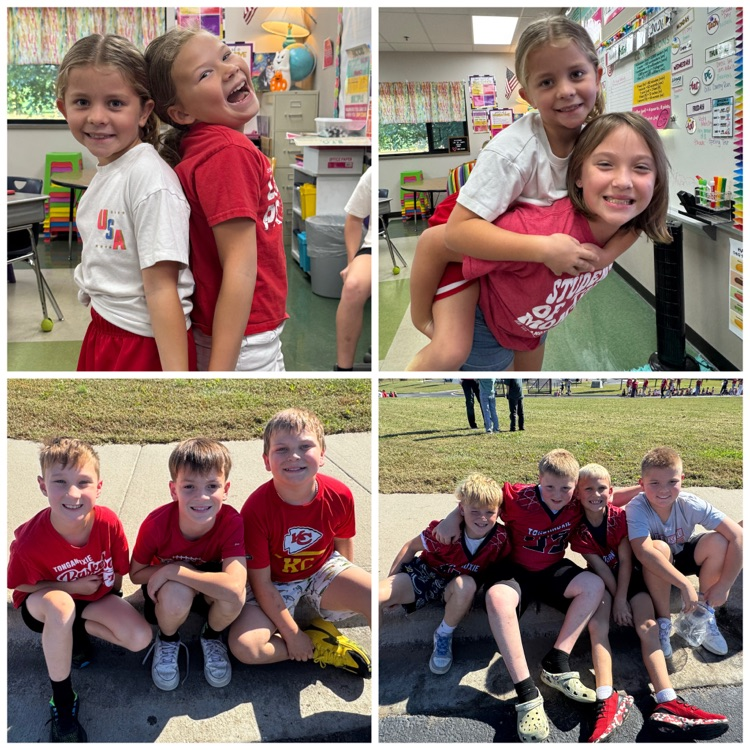 Mrs. Olsen’s 4th Grade for Homecoming Week