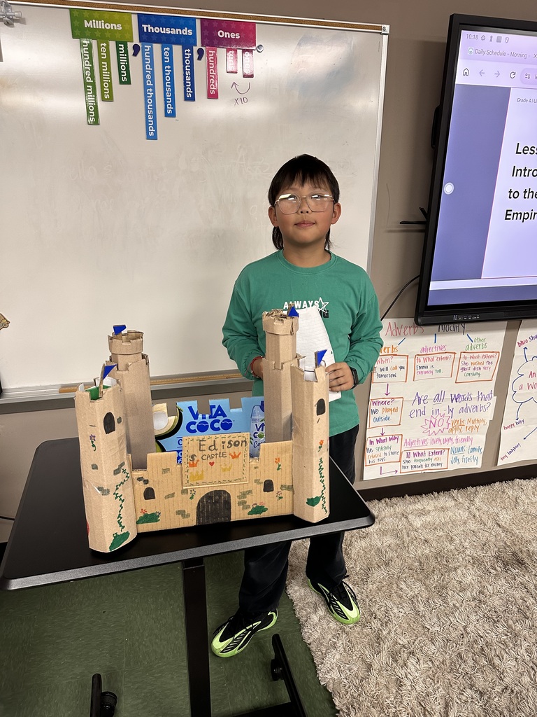 Castle presentation day was a success!