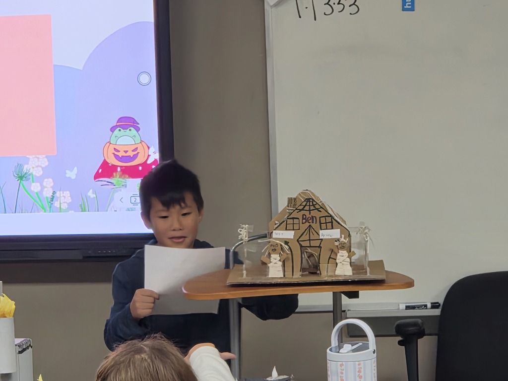 Mrs. West's class showed off their amazing castles!