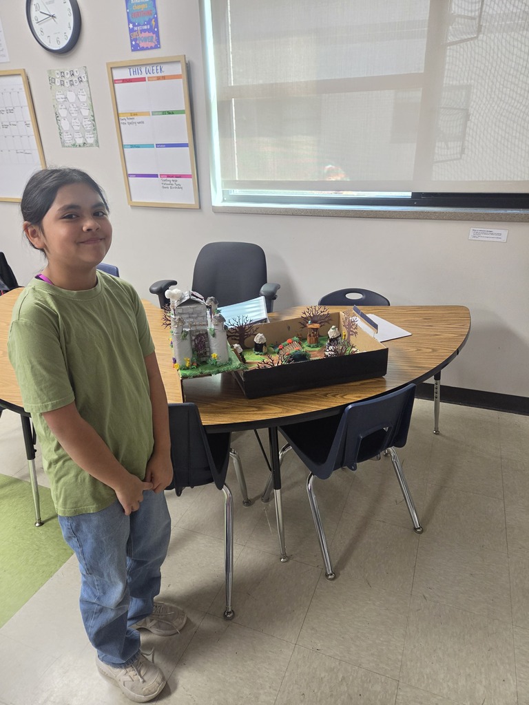 Mrs. West's class showed off their amazing castles!