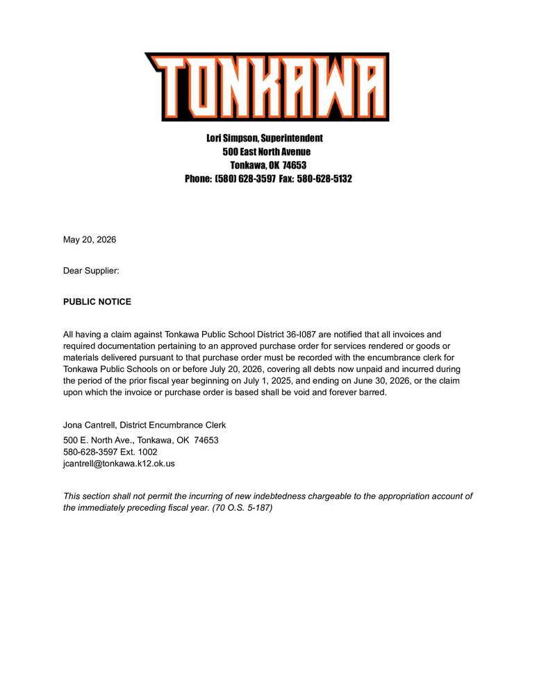 public notice