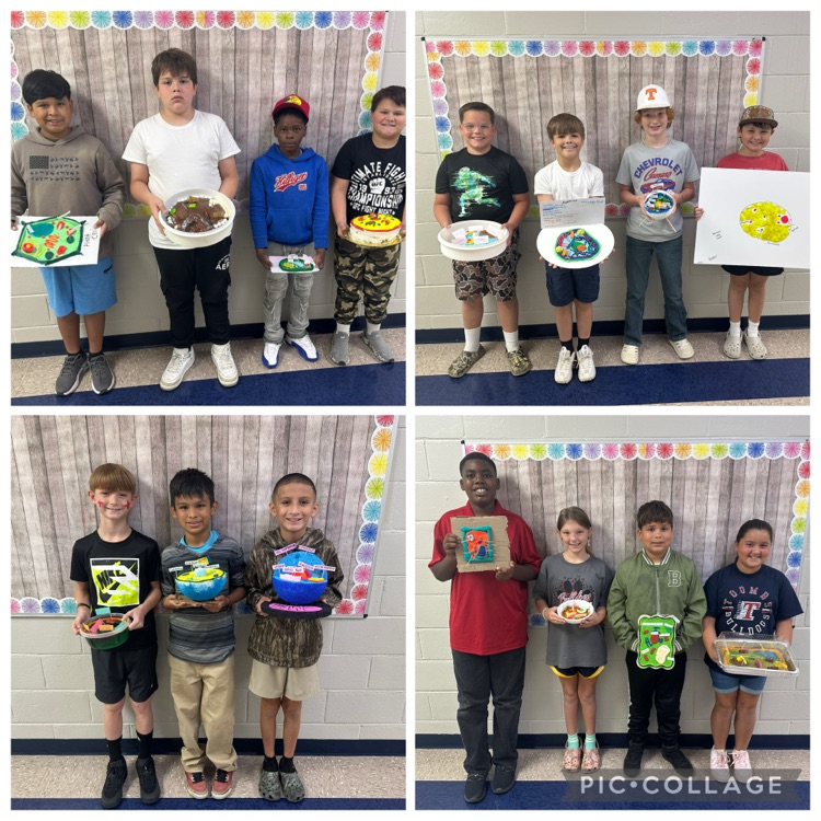 5th grade students in Mrs. Arnold’s science classes did an excellent job creating and presenting their cell projects this week. #tces
