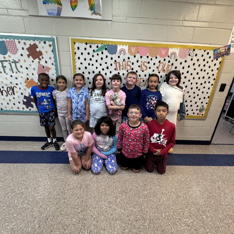 Pajamas + Candyland fun for 3rd Grade!