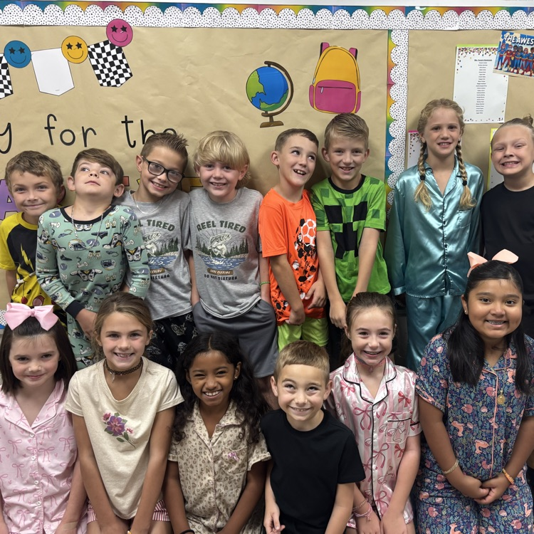 Pajamas + Candyland fun for 3rd Grade!