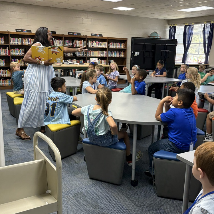 Students & Teachers alike enjoyed "Read-Alouds with Ranecci from RESA" as part of the state's Let's Read, Georgia initiative. Thank you to First District RESA Literacy Coach, Ranecci Hampton, for spending the morning with TCES! 