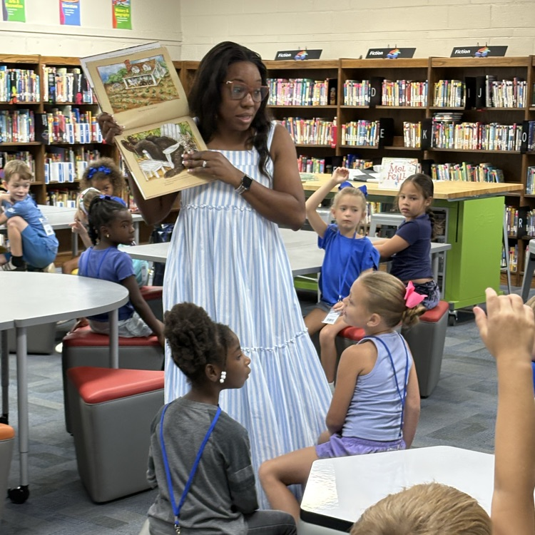 Students & Teachers alike enjoyed "Read-Alouds with Ranecci from RESA" as part of the state's Let's Read, Georgia initiative. Thank you to First District RESA Literacy Coach, Ranecci Hampton, for spending the morning with TCES! 