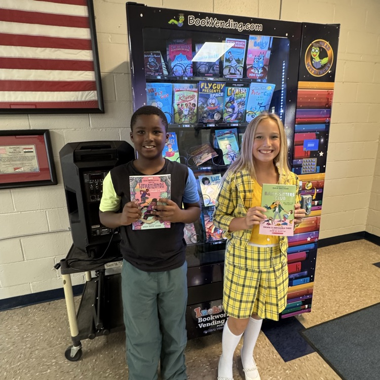 These students in Ms. Paulk’s 5th grade math classes have earned a book for their hard work. #tces 